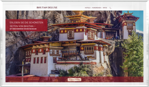 Webdesign | bhutan-deluxe.com