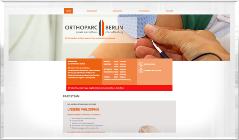 Webdesign | orthoparkberlin.de