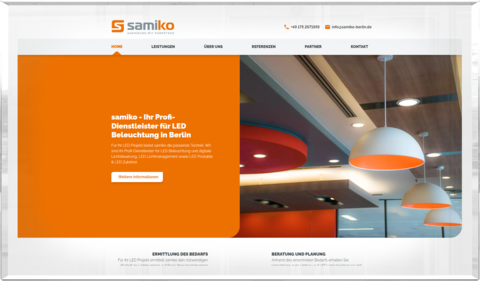 Webdesign | samiko-berlin.de