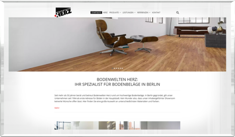 Webdesign | bodenwelten-herz.de