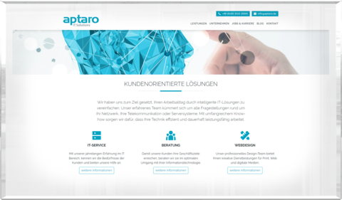Webdesign | aptaro.de