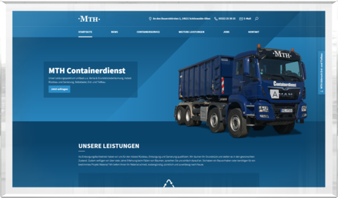 Webdesign | mth-containerdienst.de